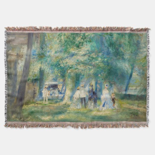 Pierre-Auguste Renoir - Het Feest bij Saint-Cloud Deken (Voorkant)