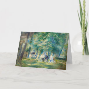 Pierre-Auguste Renoir - Het Feest bij Saint-Cloud Kaart