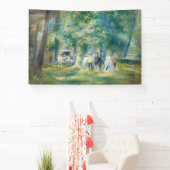 Pierre-Auguste Renoir - Het Feest bij Saint-Cloud Spandoek (Insitu)