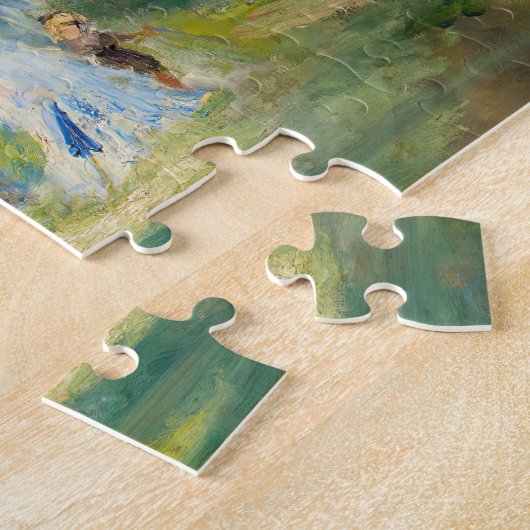 Pierre-Auguste Renoir - Het feest in Saint-Cloud Legpuzzel (Zijkant)