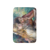 Pierre-Auguste Renoir - Het lezen Badmat (Voorkant Verticaal)