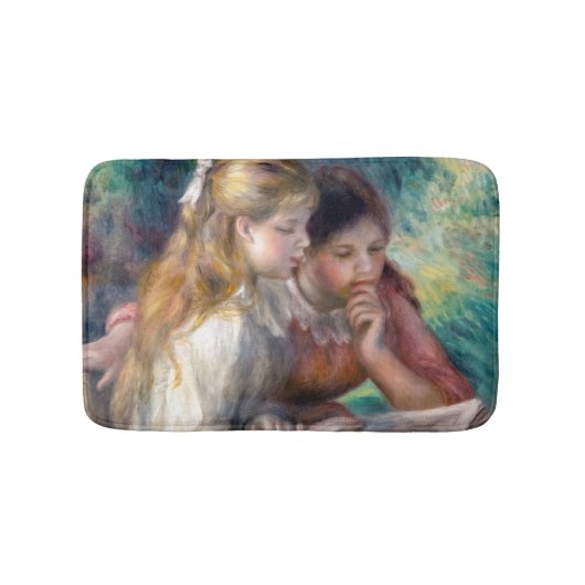 Pierre-Auguste Renoir - Het lezen Badmat (Voorkant)