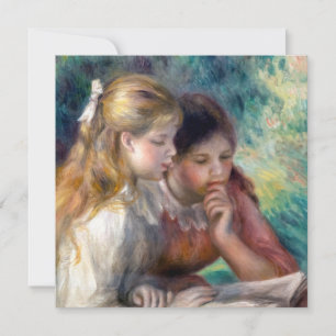 Pierre-Auguste Renoir - Het lezen Kaart
