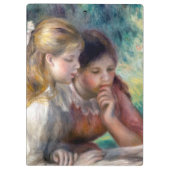 Pierre-Auguste Renoir - Het lezen Klembord (Achterkant)