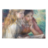 Pierre-Auguste Renoir - Het lezen Kussensloop (Achterkant)