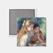 Pierre-Auguste Renoir - Het lezen Magneet (Voorkant / Achterkant)