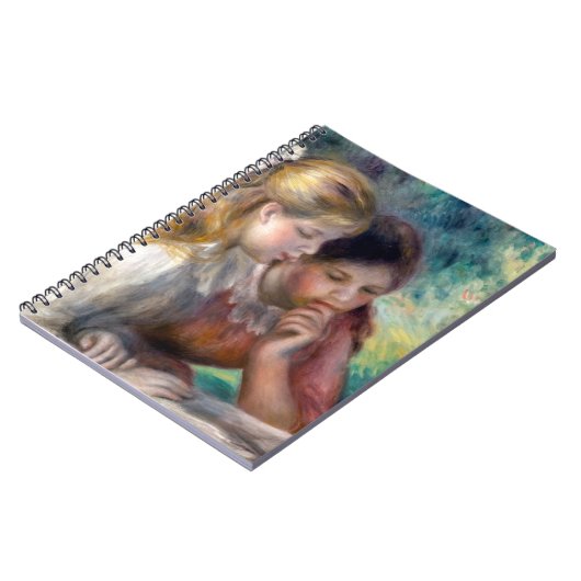 Pierre-Auguste Renoir - Het lezen Notitieboek (Linkerzijde)