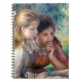 Pierre-Auguste Renoir - Het lezen Notitieboek (Voorkant)