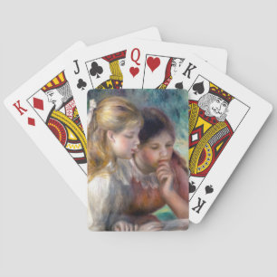 Pierre-Auguste Renoir - Het lezen Pokerkaarten