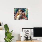 Pierre-Auguste Renoir - Het lezen Poster (Thuiskantoor)