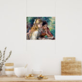 Pierre-Auguste Renoir - Het lezen Poster (Keuken)