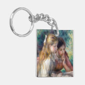 Pierre-Auguste Renoir - Het lezen Sleutelhanger (Voorkant Links)