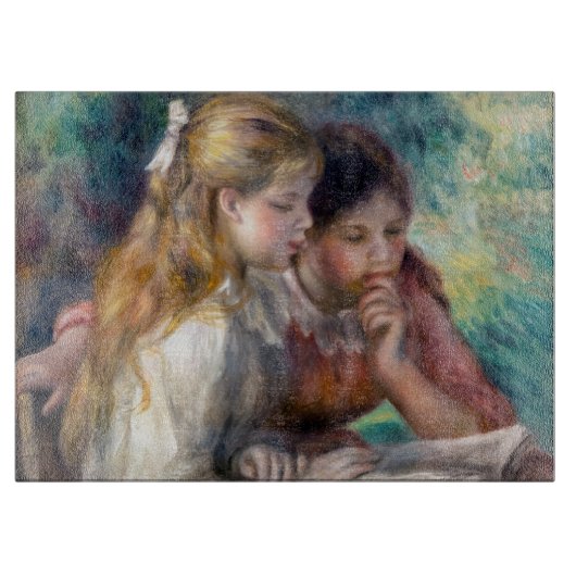 Pierre-Auguste Renoir - Het lezen Snijplank (Voorkant)