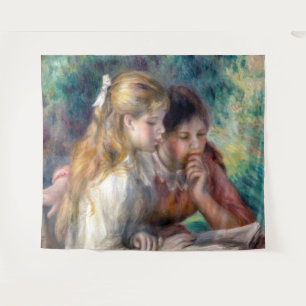 Pierre-Auguste Renoir - Het lezen Wandkleed
