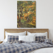  Pierre Auguste Renoir Hunting in de Fores Canvas Afdruk (Insitu (Slaapkamer))