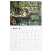 Pierre-Auguste Renoir impressionisme schilderijen Kalender (Feb 2027)