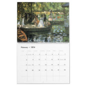 Pierre-Auguste Renoir impressionisme schilderijen Kalender (Feb 2026)