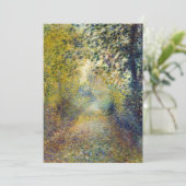 Pierre-Auguste Renoir - In de Bossen Bedankkaart (Staand voorkant)