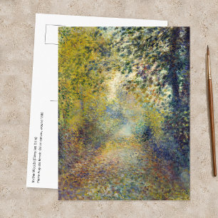 Pierre-Auguste Renoir - In de bossen Briefkaart