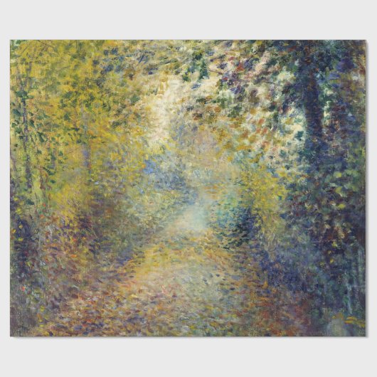 Pierre-Auguste Renoir - In de Bossen Cadeaupapier (Vlak)