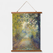 Pierre-Auguste Renoir - In de Bossen Hangend Wandkleed (Voorkant)
