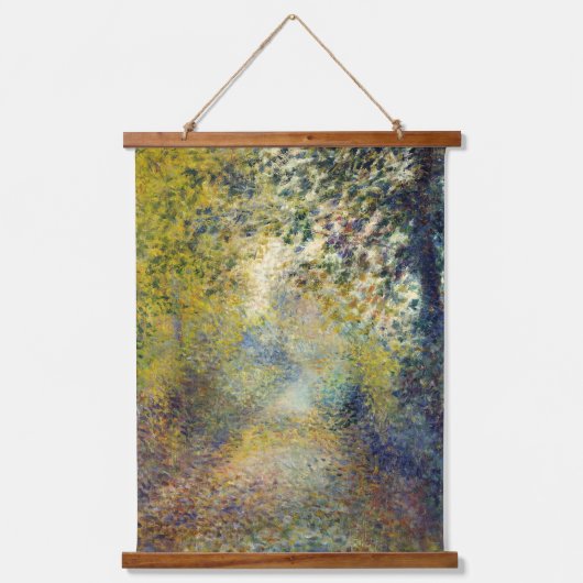 Pierre-Auguste Renoir - In de Bossen Hangend Wandkleed (Voorkant)