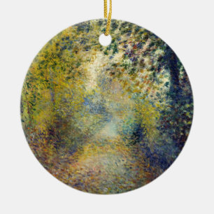 Pierre-Auguste Renoir - In de Bossen Keramisch Ornament