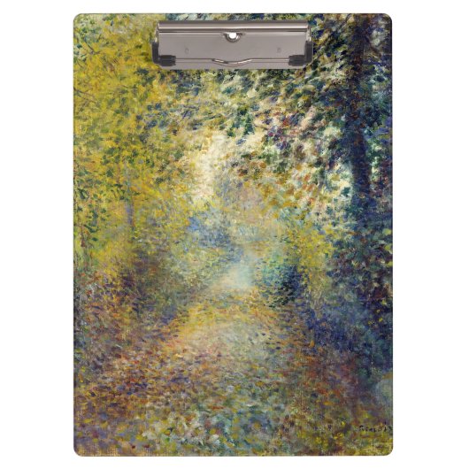 Pierre-Auguste Renoir - In de Bossen Klembord (Voorkant)