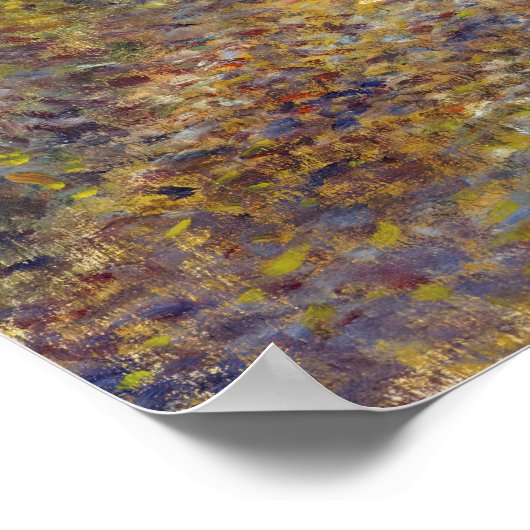 Pierre-Auguste Renoir - In de Bossen Poster (Hoek)