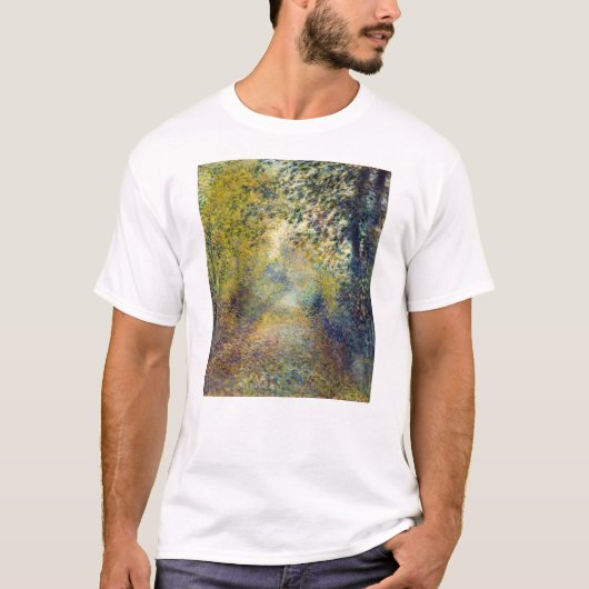Pierre-Auguste Renoir - In de Bossen T-shirt (Voorkant)