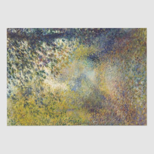 Pierre-Auguste Renoir - In de Bossen Tissuepapier (Voorkant)