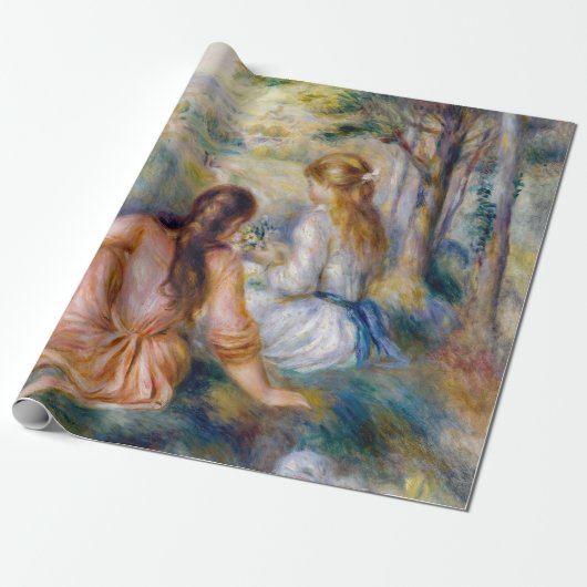 Pierre-Auguste Renoir - In de wei Cadeaupapier (Uitgerold)
