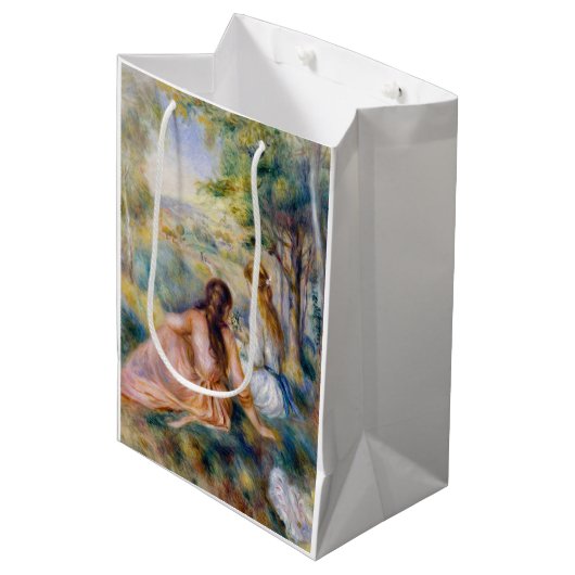 Pierre-Auguste Renoir - In de wei Medium Cadeauzakje (Voorkant Gekanteld)