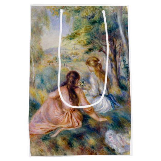 Pierre-Auguste Renoir - In de wei Medium Cadeauzakje (Achterkant)
