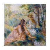 Pierre-Auguste Renoir - In de wei Tegeltje (Voorkant)