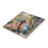 Pierre-Auguste Renoir - In de wei Tegeltje (Zijkant)