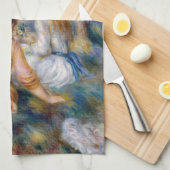 Pierre-Auguste Renoir - In de wei Theedoek (Quarter Fold)