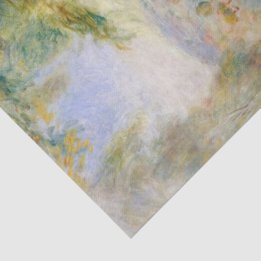 Pierre-Auguste Renoir - In de wei Tissuepapier (Detail)