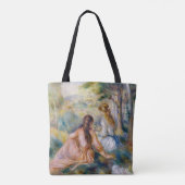 Pierre-Auguste Renoir - In de wei Tote Bag (Achterkant)