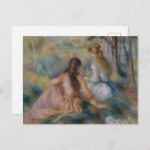 Pierre Auguste Renoir | In de weide Briefkaart (Voorkant / Achterkant)