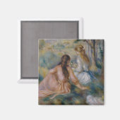 Pierre Auguste Renoir | In de weide Magneet (Voorkant / Achterkant)