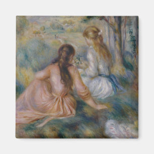 Pierre Auguste Renoir In de weide Magneet