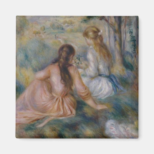 Pierre Auguste Renoir | In de weide Magneet (Voorkant)