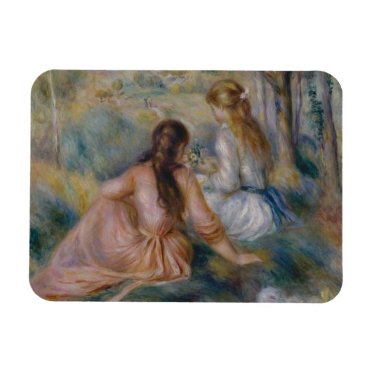 Pierre Auguste Renoir | In de weide Magneet (Horizontaal)
