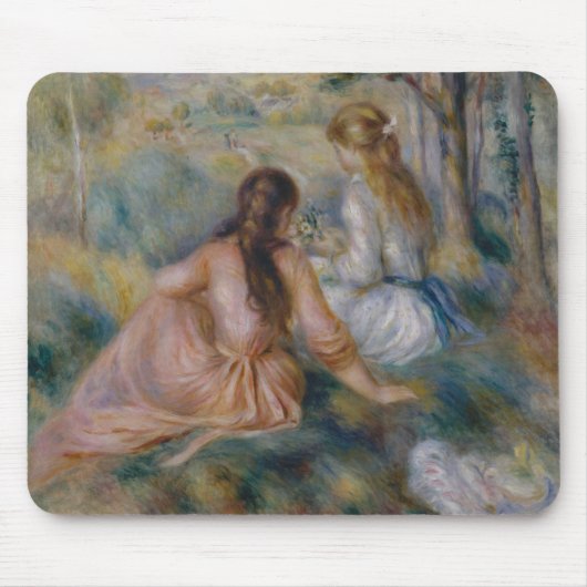 Pierre Auguste Renoir | In de weide Muismat (Voorkant)