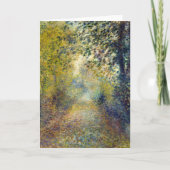 Pierre-Auguste Renoir - In het bos Kaart (Voorkant)