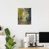 Pierre-Auguste Renoir - In het bos Poster (Thuiskantoor)