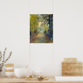 Pierre-Auguste Renoir - In het bos Poster (Keuken)