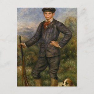 Pierre Auguste Renoir Jean Renoir als jager Briefkaart