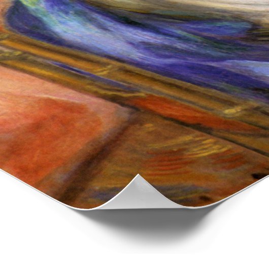 Pierre-Auguste Renoir - Jeunes Filles au Piano Poster (Hoek)